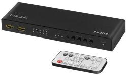 Logilink HD0049 HDMI Mátrix Switch (4 PC - 2 kijelző) (HD0049) (HD0049)
