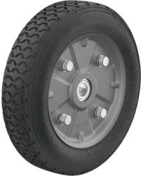  PRETUL RD-92 Tömör gumikerék molnárkocsihoz, 2 csapággyal, 225 mm (45487) (T45487)