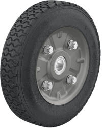  PRETUL RD-82 Tömör gumikerék molnárkocsihoz, 2 csapággyal, 200 mm (45485) (T45485)