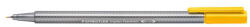STAEDTLER Tűfilc, 0, 3 mm, STAEDTLER "Triplus 334", napsárga - papir-bolt