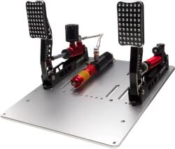 Simagic Педали SIMAGIC Crimson Edition хидравлични 3бр 100kg Loadcell - P2000-S100R (P2000-S100R)