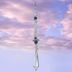  Angyal kristály - Azrael arkangyal függő