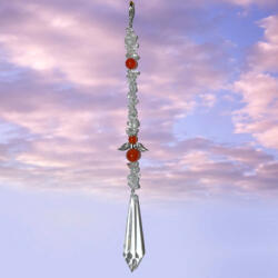  Angyal kristály - Uriel arkangyal függő