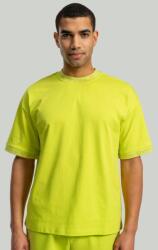 GymBeam STRIX Heavy oversized póló Chartreuse L
