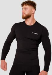 GymBeam High kompressziós hosszú ujjú póló Black XXL