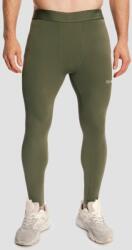 GymBeam Combat férfi leggings Olive Grey M