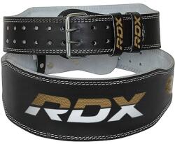 RDX Sports Edzőöv 6 Leather Black/Gold L