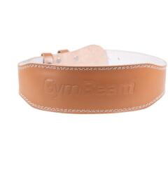 GymBeam Fitness Leather Belt Brown XXL