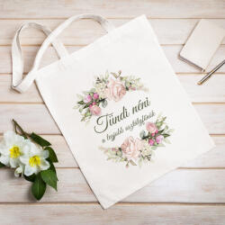  A legjobb osztályfőnök - egyedi neves, feliratos vászonszatyor pedagógus napra (1283_VSZ)