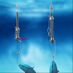  Rozsdamentes acél automata horgászkioldó