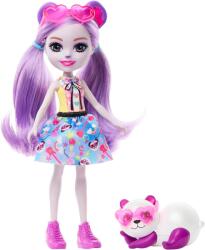 Enchantimals Mattel Enchantimals: Csillogó buli - Pemma Panda baba & Clamber (HNT58)