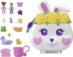 Mattel Mattel Polly Pocket: Virágoskert - Kompakt nyuszival (HKV36)