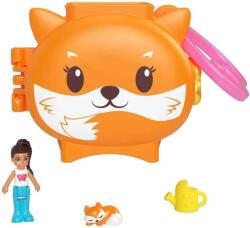 Mattel Mattel Polly Pocket Mini - Kompakt játék készlet rókával (HRD39)