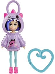 Mattel Mattel Polly Pocket: Kapucnis dinoszaurusz baba (HRD62)
