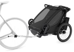 Thule Chariot Sport 2 Double Black biciklis utánfutó