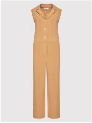 Simple Női jumpsuit, egyszerű, 300340226, viszkóz, 36 EU, barna (0000300340226_36)