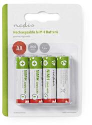 Nedis Újratölthető Ni-MH 2000 mAh AA 1.2 Akkumulátor 4db/cs (BANM20HR64B) (BANM20HR64B) (BANM20HR64B)