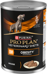 PRO PLAN Veterinary Diets 400g PURINA PRO PLAN Veterinary Diets Canine Mousse OM Obesity nedves kutyatáp