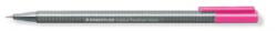 STAEDTLER Tűfilc, 0, 3 mm, 'Triplus 334', neon rózsaszín (TS334221) (TS334221)