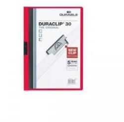DURABLE Clip-mappa Duraclip A/4 30 lapig piros (220003) (220003)