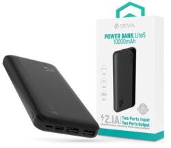 DEVIA Kintone Series Lite 5 Powerbank 10000mAh fekete (ST125636)