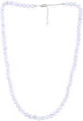  Ezüst Nyaklánc - Kék Csipke Achát - 25g
