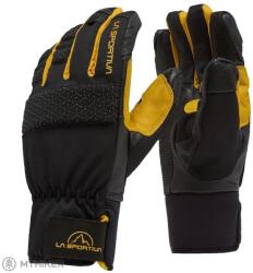 La Sportiva Supercouloir Insulated kesztyű, fekete/sárga (M)