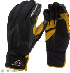 La Sportiva SKI TOURING kesztyű, fekete/sárga (L)