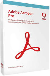 Adobe Acrobat Pro (1 felhasználó / 1 év) (EU)