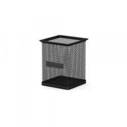 ErichKrause Írószertartó fémhálós 8x9.5 cm fekete (22503) (22503) - aqua