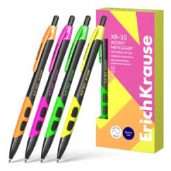 ErichKrause Golyóstoll XR-30 Matic&Grip Accent 0.7 mm kék vegyes színek (61083) (61083)