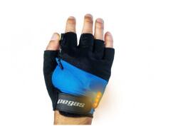  PEGAS LED-es Jelzőkesztyű - Kerékpáros és Futókesztyű - XXXL, Kék