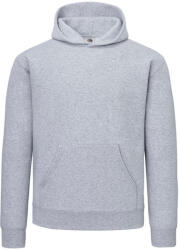 Fruit of the Loom Supercotton Hooded Sweat 62278 Athletic Heather S