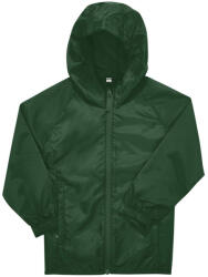 B and C #Reset Windbreaker széldzseki /kids JK001 Bottle Green 7/8 (122/128)