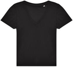 B and C #E150 V T-Shirt /women TW001 Black L
