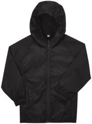 B and C #Reset Windbreaker széldzseki /kids JK001 Black 7/8 (122/128)