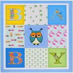 Tradag baby, bagoly, kék (0100_6086)