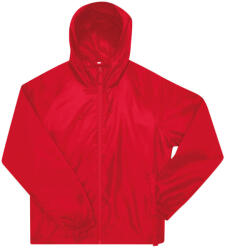 B&C Collection #Reset Windbreaker széldzseki JG003 Red 2XL