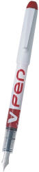 Pilot Stilou Pilot V-Pen de unica folosinta, varf mediu, Rosu (SVPN-4W-R)