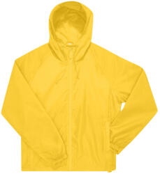 B&C Collection #Reset Windbreaker széldzseki JG003 Pop Yellow S