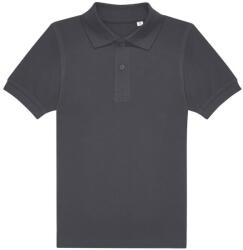 B&C Collection MY POLO 180 /kids PK001 Dark Grey 7/8 (122/128)
