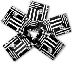 Tradag jegyzettömb, 9 x 13, fekete (0000_9105C)