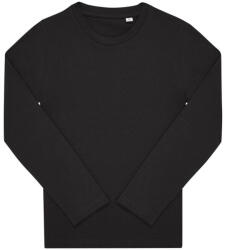 B&C Collection #E150 LSL T-Shirt /kids TK003 Black 12/13 (152/164)