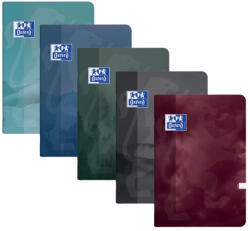 OXFORD Set 5 caiete A4 Oxford, 80 file, 80g/mp, dictando, Motiv teenager (400200295-5)