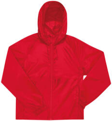 B&C Collection Reset Lined Windbreaker széldzseki JG004 Red M