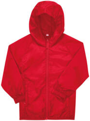 B and C #Reset Windbreaker széldzseki /kids JK001 Red 7/8 (122/128)