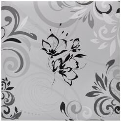 Zep Umbria fehér, fekete levelek (0109_0141B)