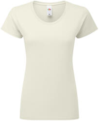 Fruit of the Loom Ladies' Iconic 195 Ringspun Premium T 61-424-0 Natural XS