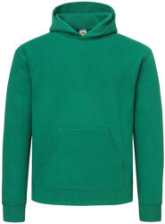 Fruit of the Loom Supercotton Hooded Sweat 62278 College Green S