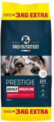 Pro-Nutrition Prestige Adult Medium 14+2.5 kg, Sertéssel és Almával
